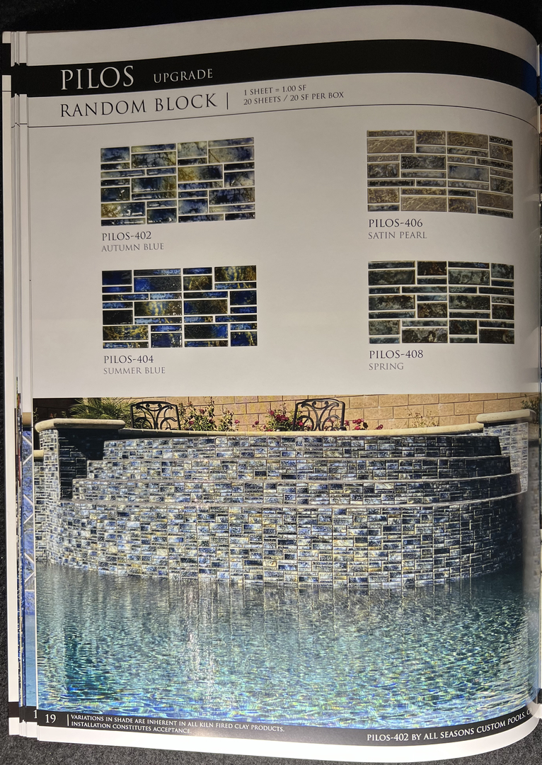 青の家　ラジウム　ホルミシス Little Tile Inc - Online Source To Pool Tiles - Pool Glass - Pool