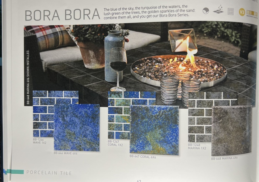 アクアパラソル6本 Little Tile Inc - Online Source To Pool Tiles - Pool Glass - Pool