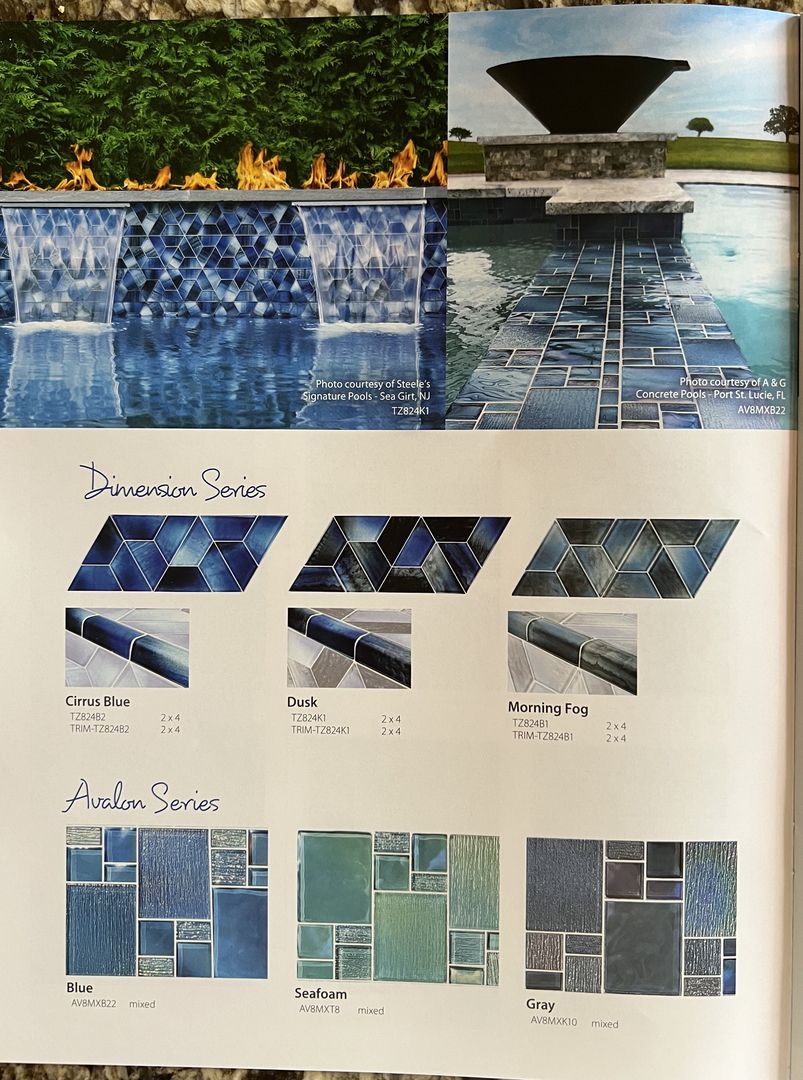 Little Tile Inc - Online Source To Pool Tiles - Pool Glass